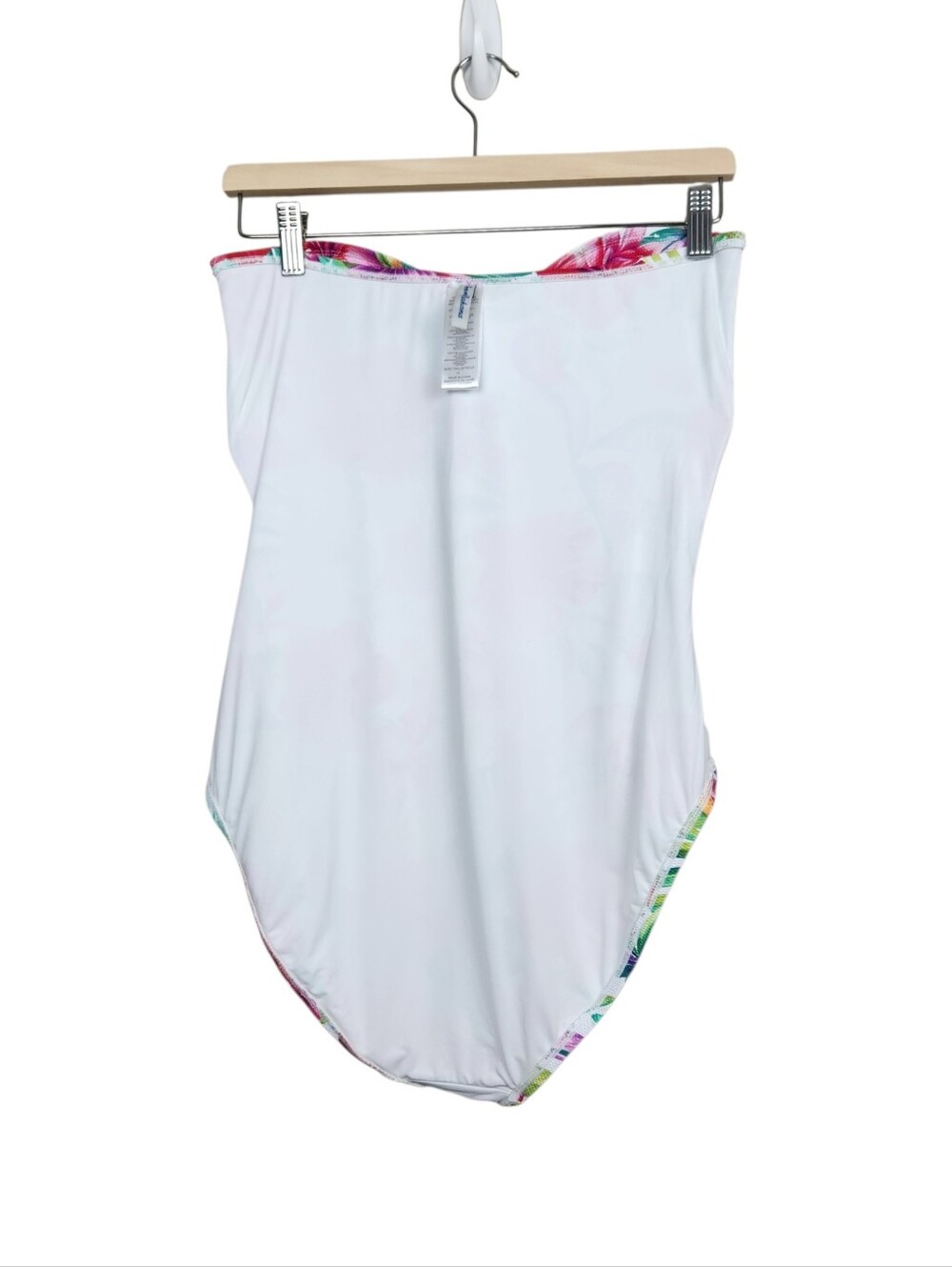 Tommy Bahama Island Cays Fiesta Bandeau One Piece Floral Swimsuit Womens Size 14 - Picture 9 of 16